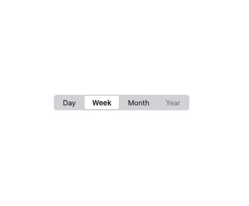 Segmented Control preview