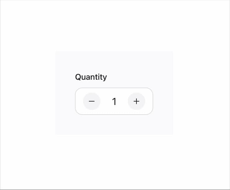 Number Field preview