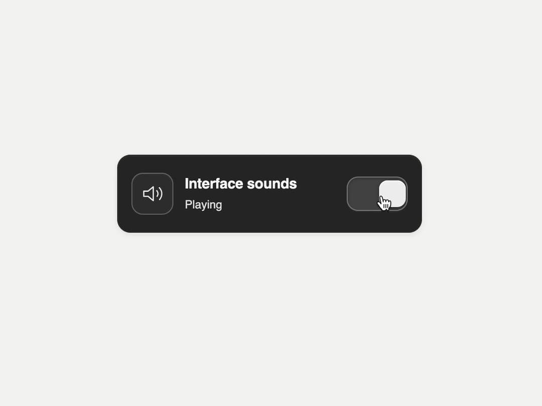 Matte Sound Toggle preview