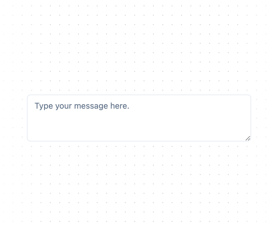 Textarea preview