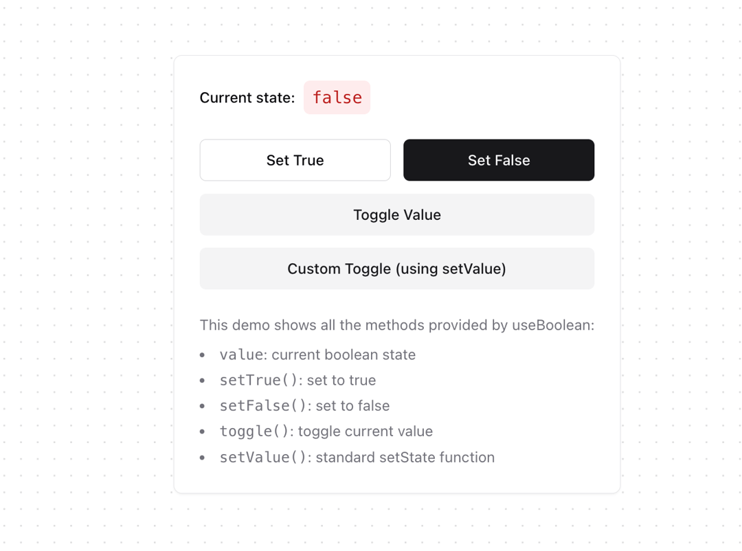 useBoolean preview
