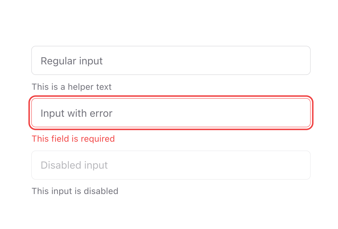 Input With Feedback preview