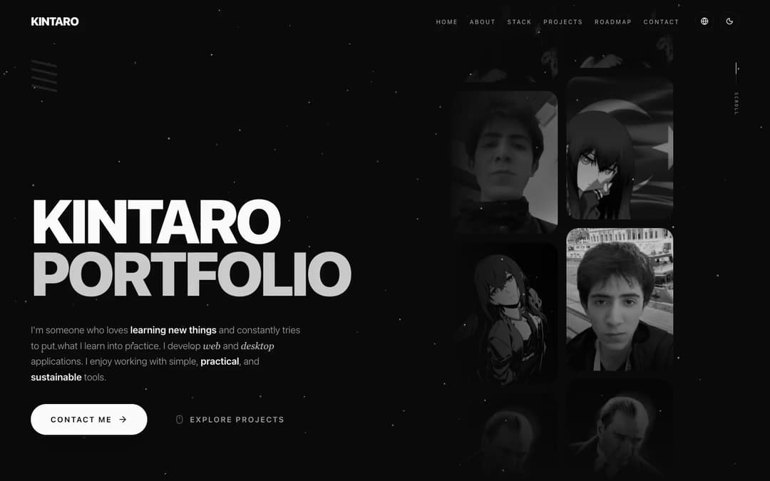 Kintaro Awwwards Portfolio preview