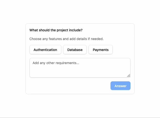 Question preview