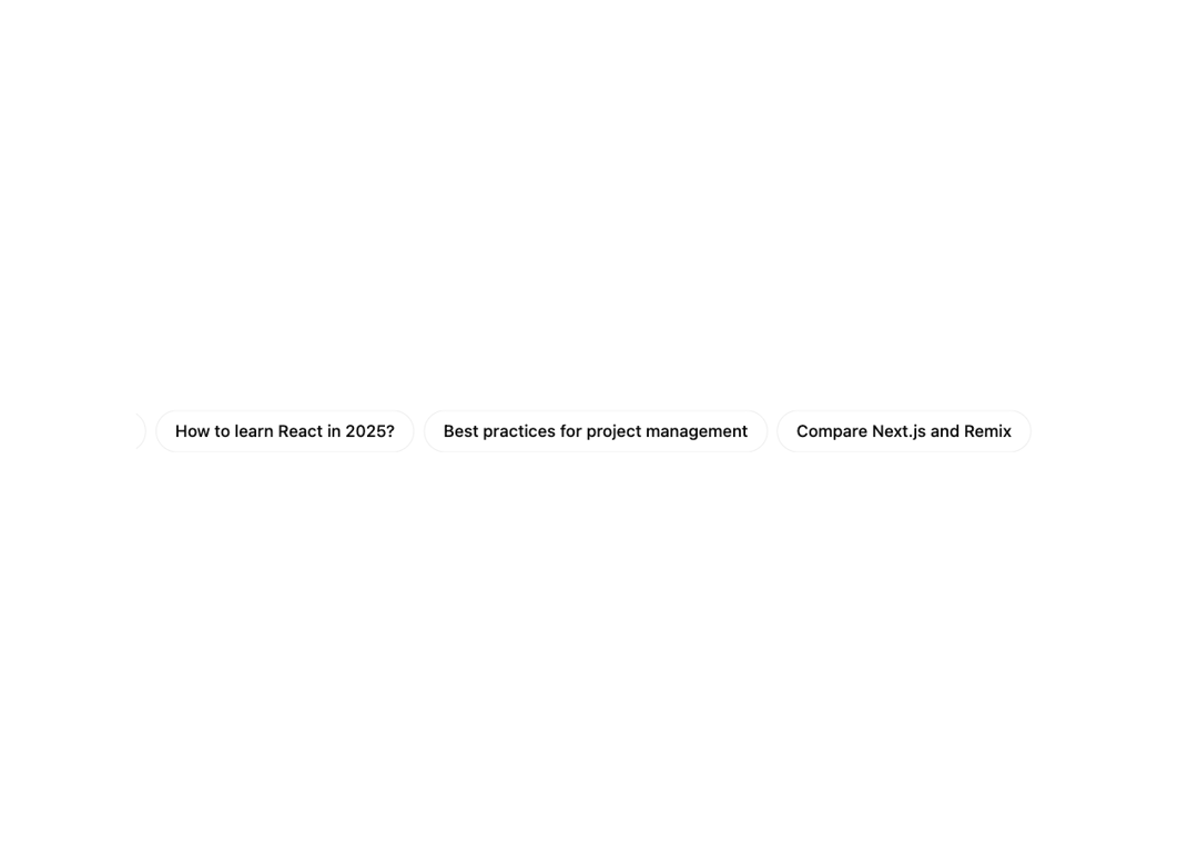 Suggestion preview