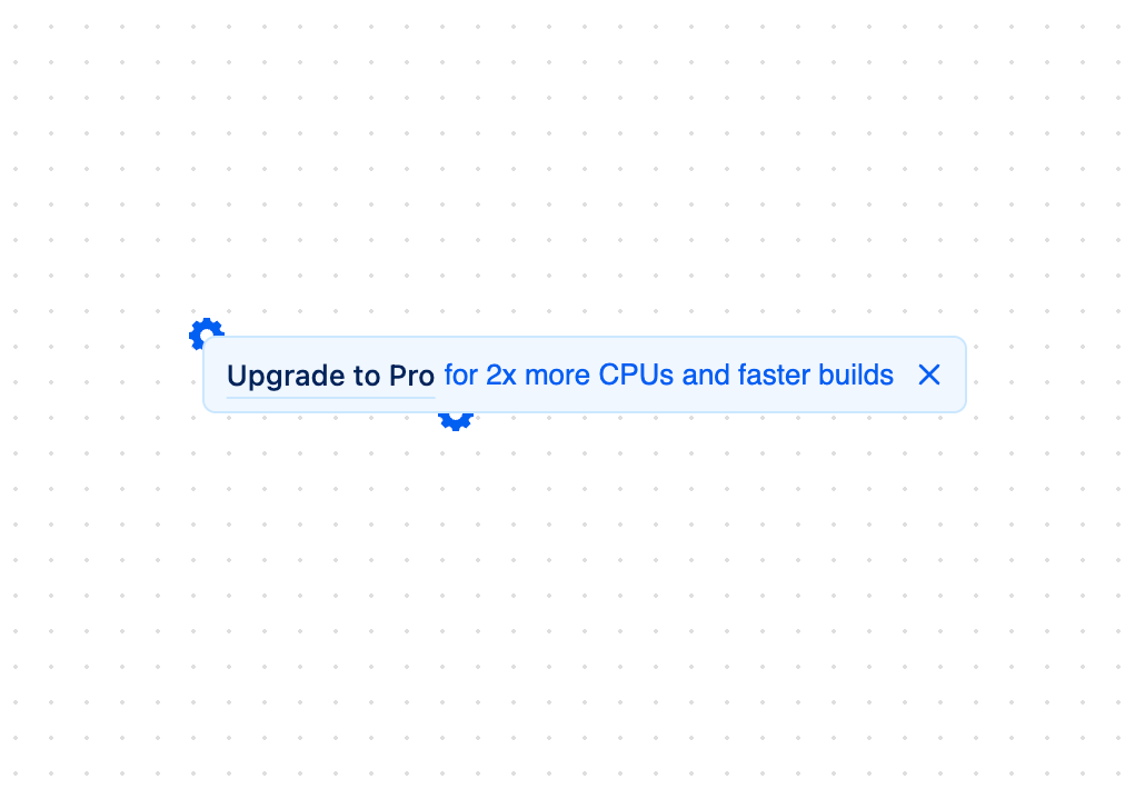 Upgrade Banner preview