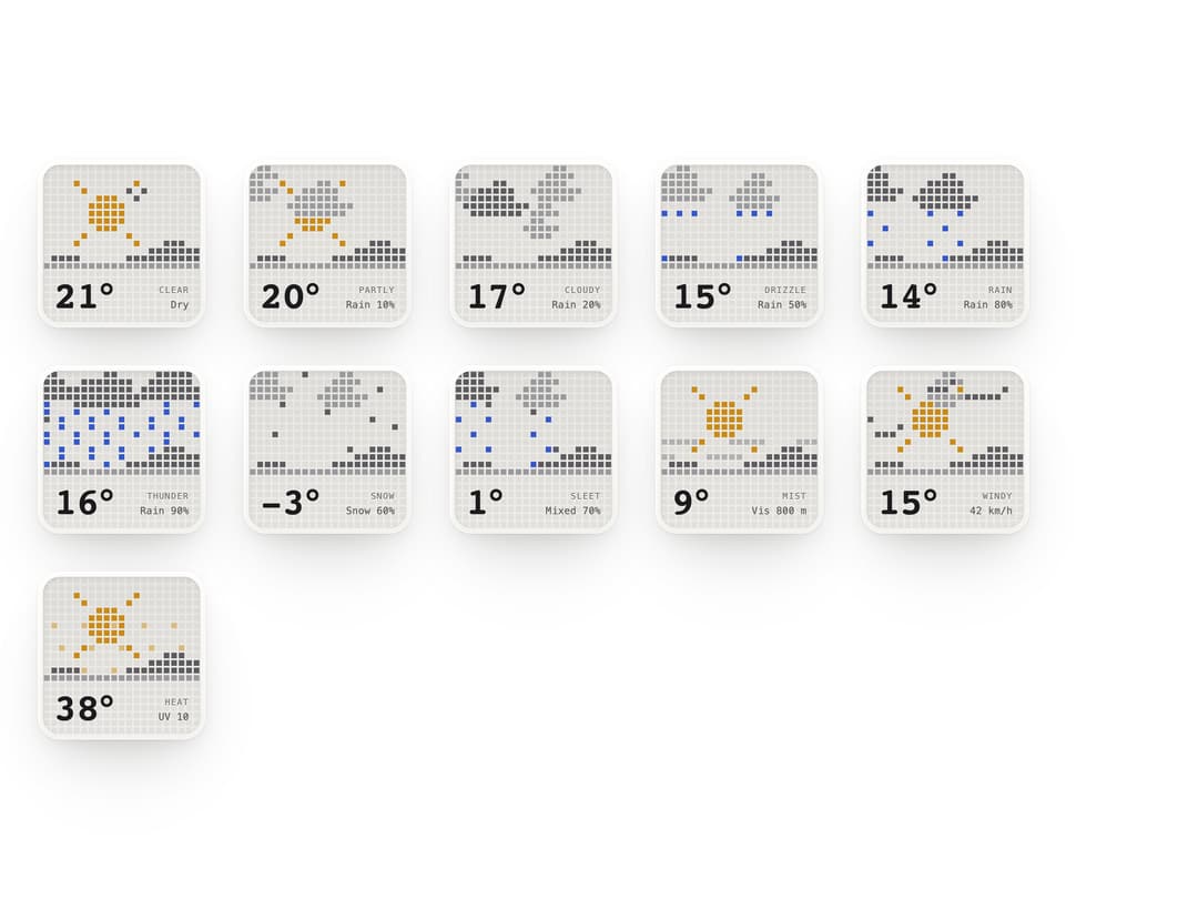Weather Widget preview