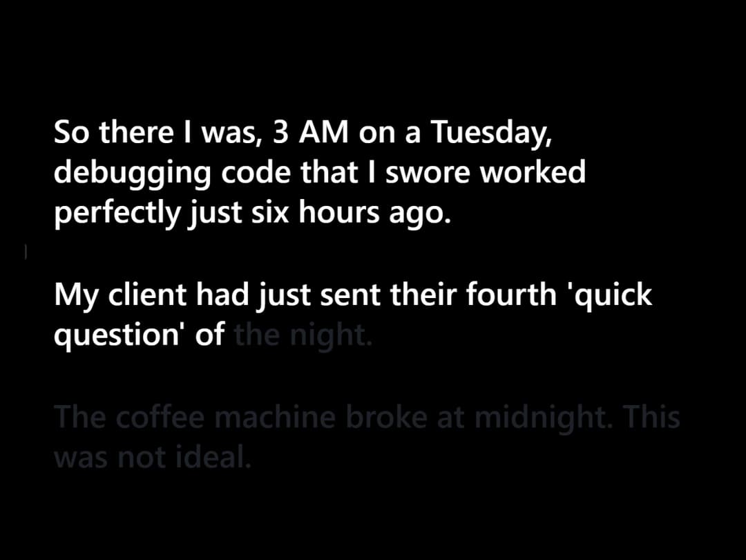 Reading Text Reveal preview