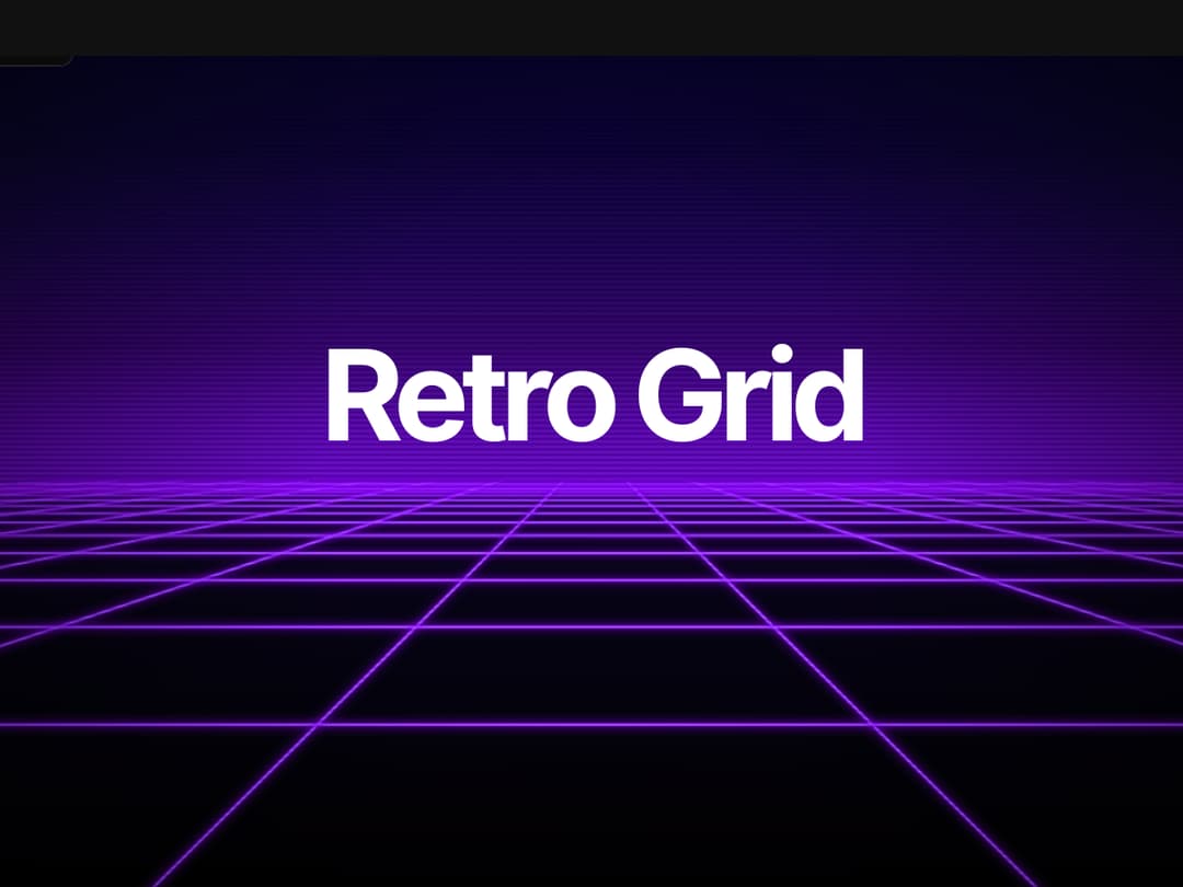 Retro Grid preview