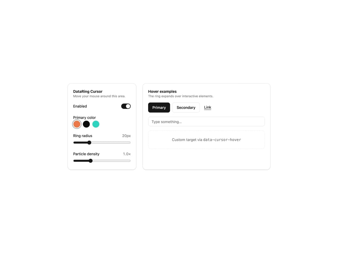 Data Ring Cursor preview