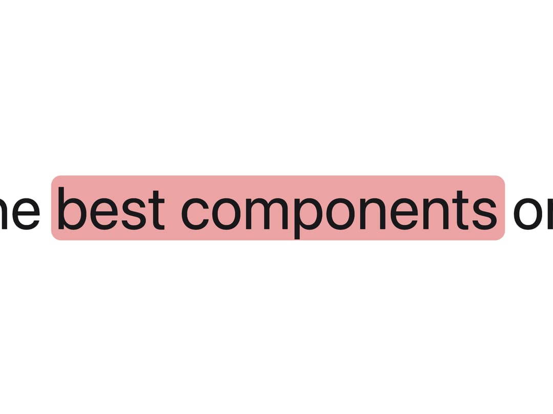 Text Highlight preview