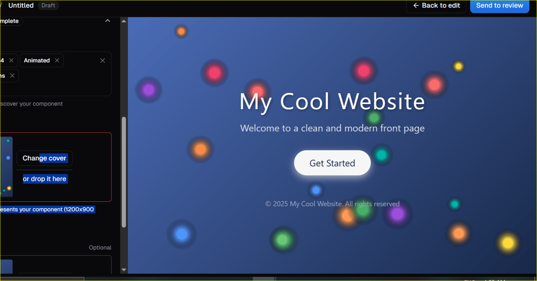 Bubble website12 preview