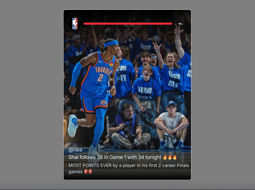 Story preview