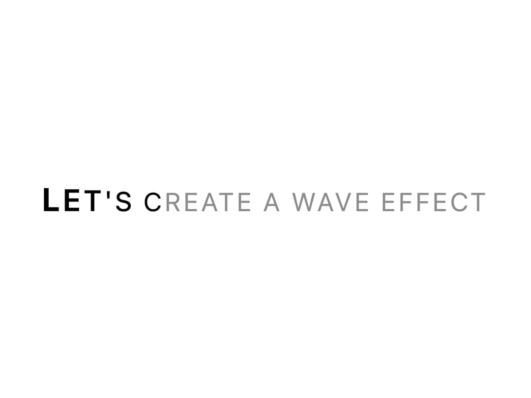 Text Wavy preview