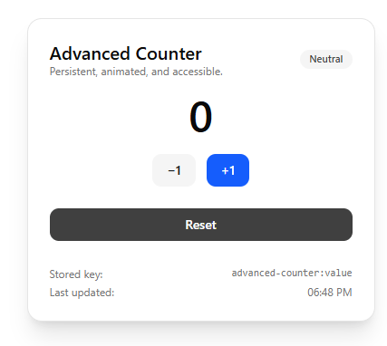 Advanced Counter preview