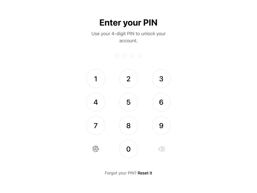 PIN Keypad Unlock preview