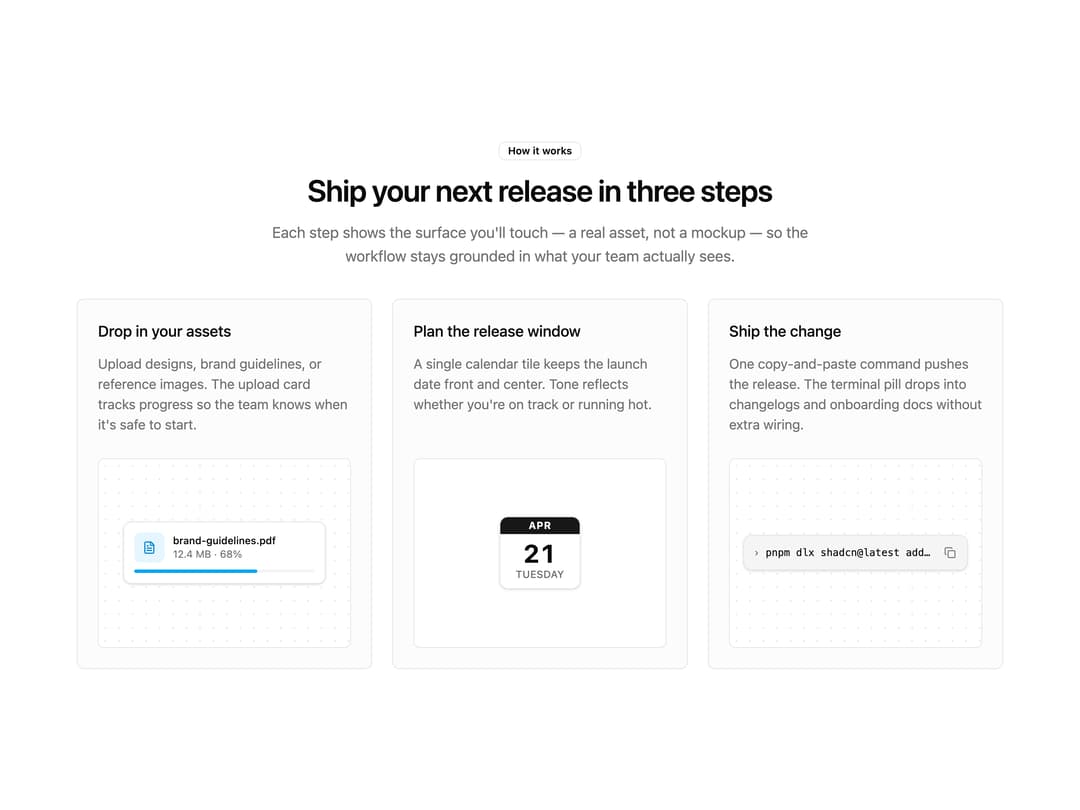 Three-Step How-To preview