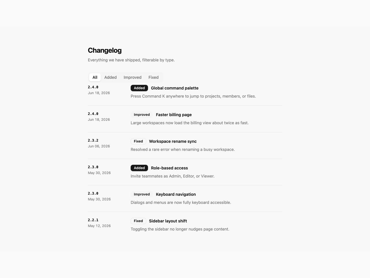 Default preview