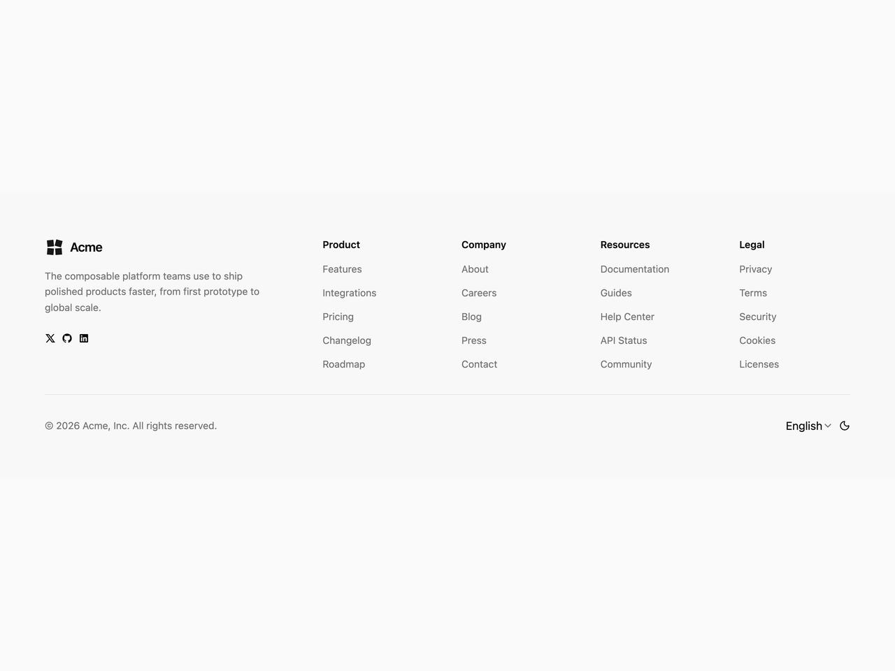 Default preview