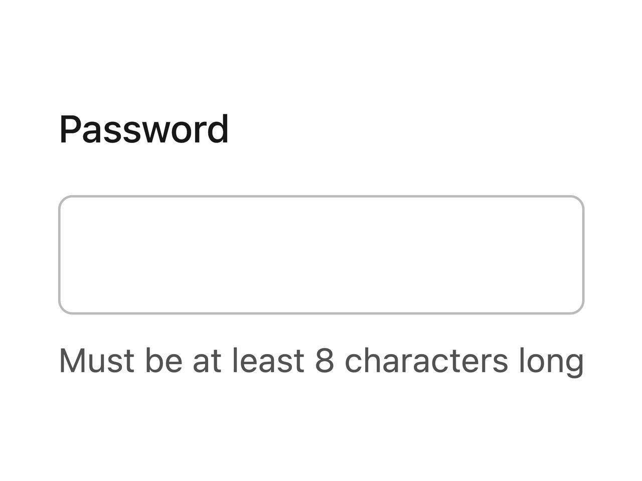 With Helper Text preview
