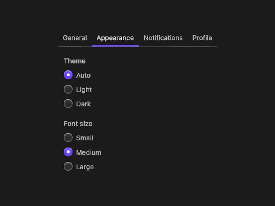 Default preview