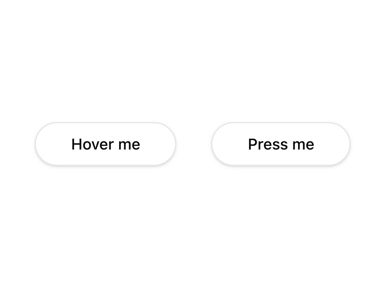 Border beam reveal on hover or press preview