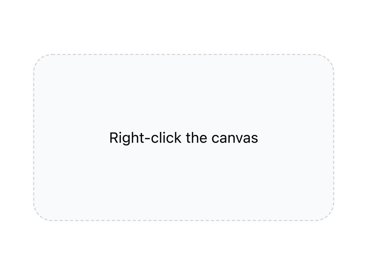 Context menu with checkbox and radio items preview
