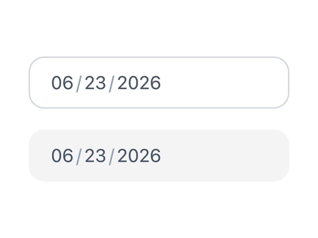 Date Field Variants preview