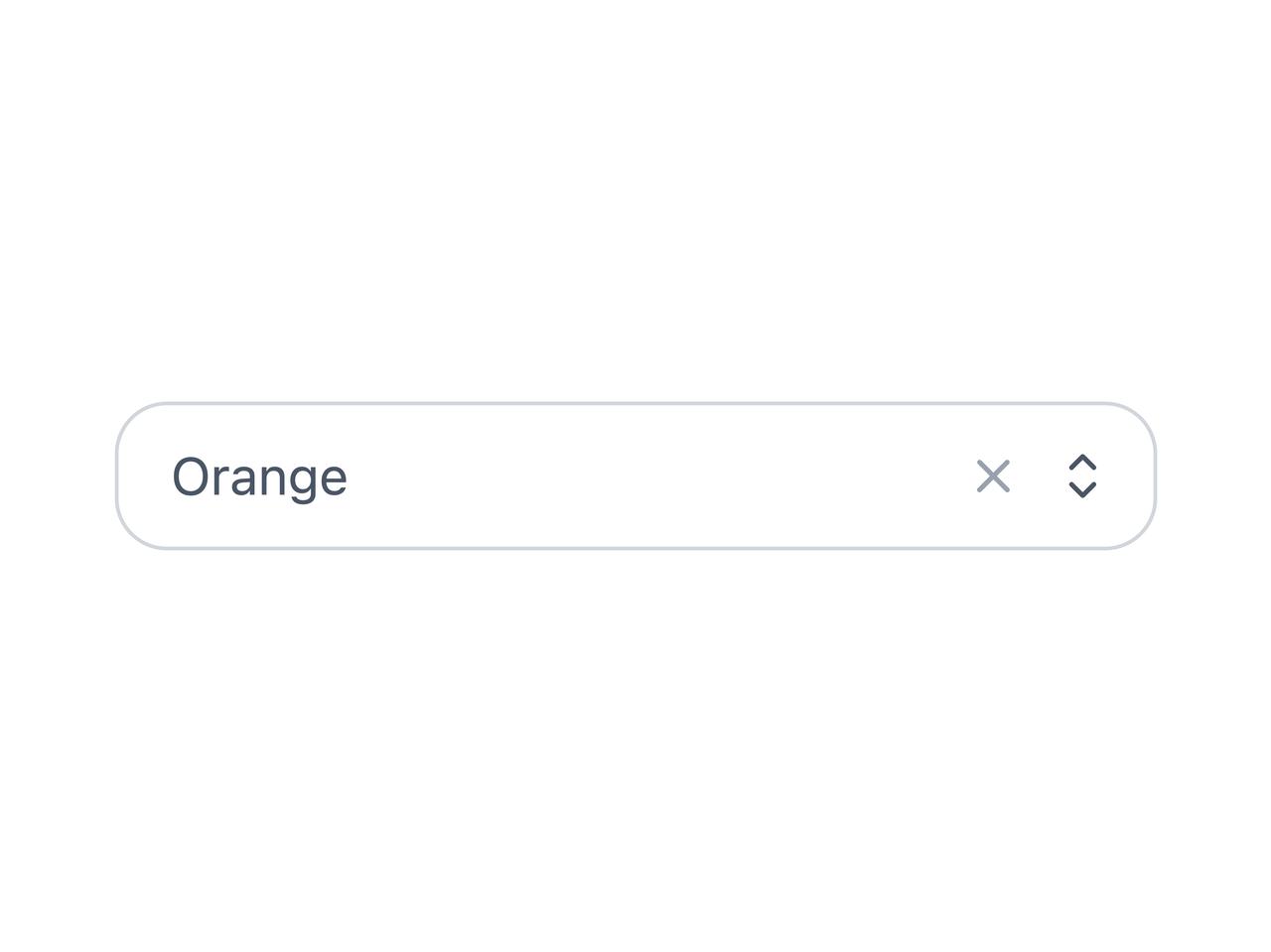 Clearable select with reset button preview