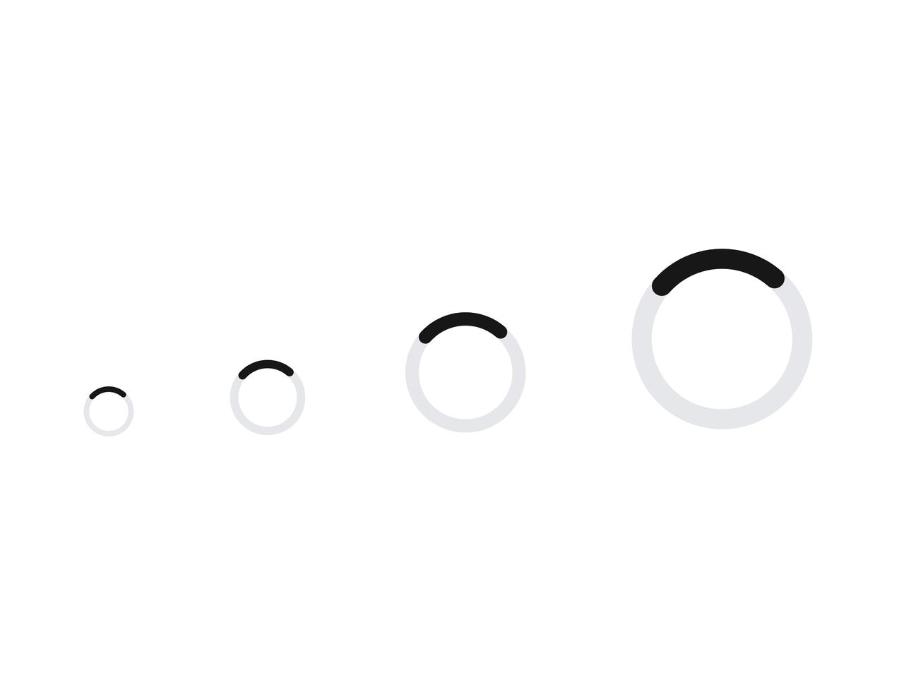 Spinner Sizing preview