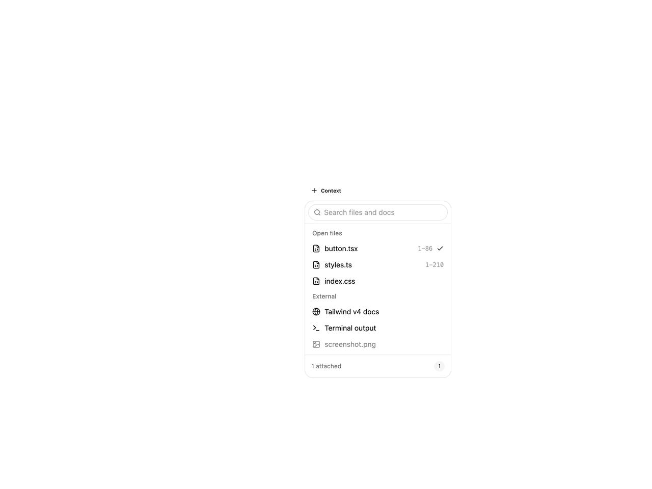 Default preview