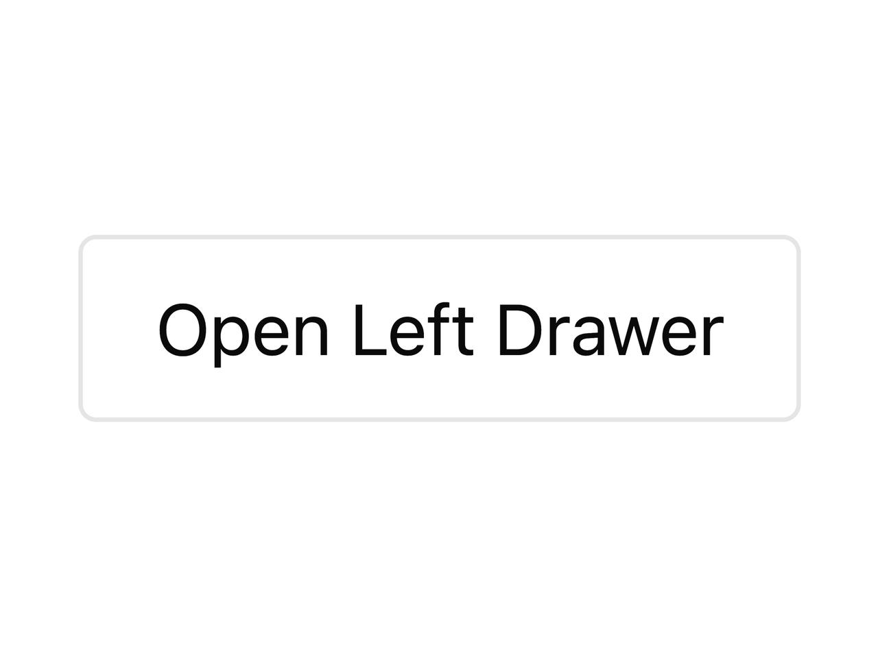 Left navigation drawer preview