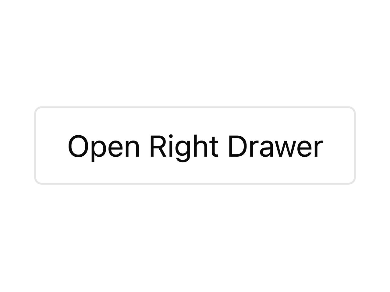 Right side panel drawer preview