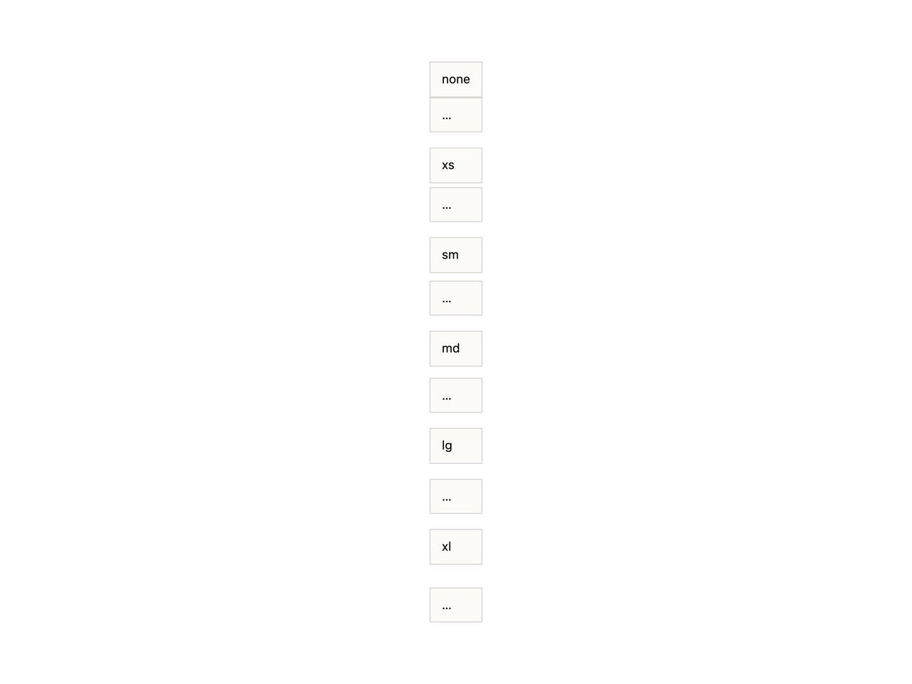 Gap step scale preview