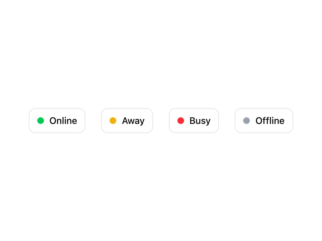 Status indicator tooltip preview