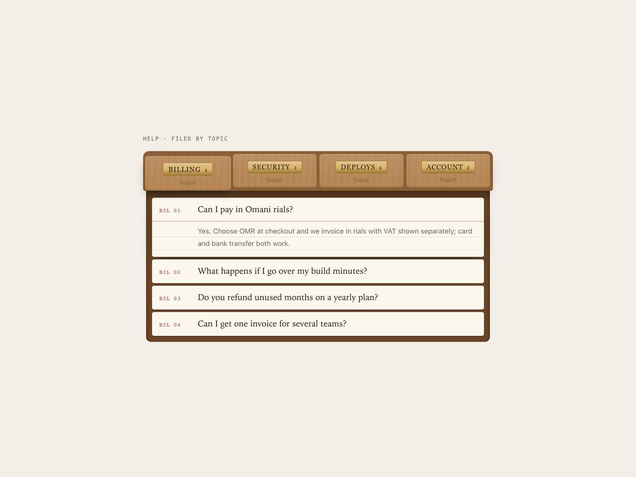 Default preview