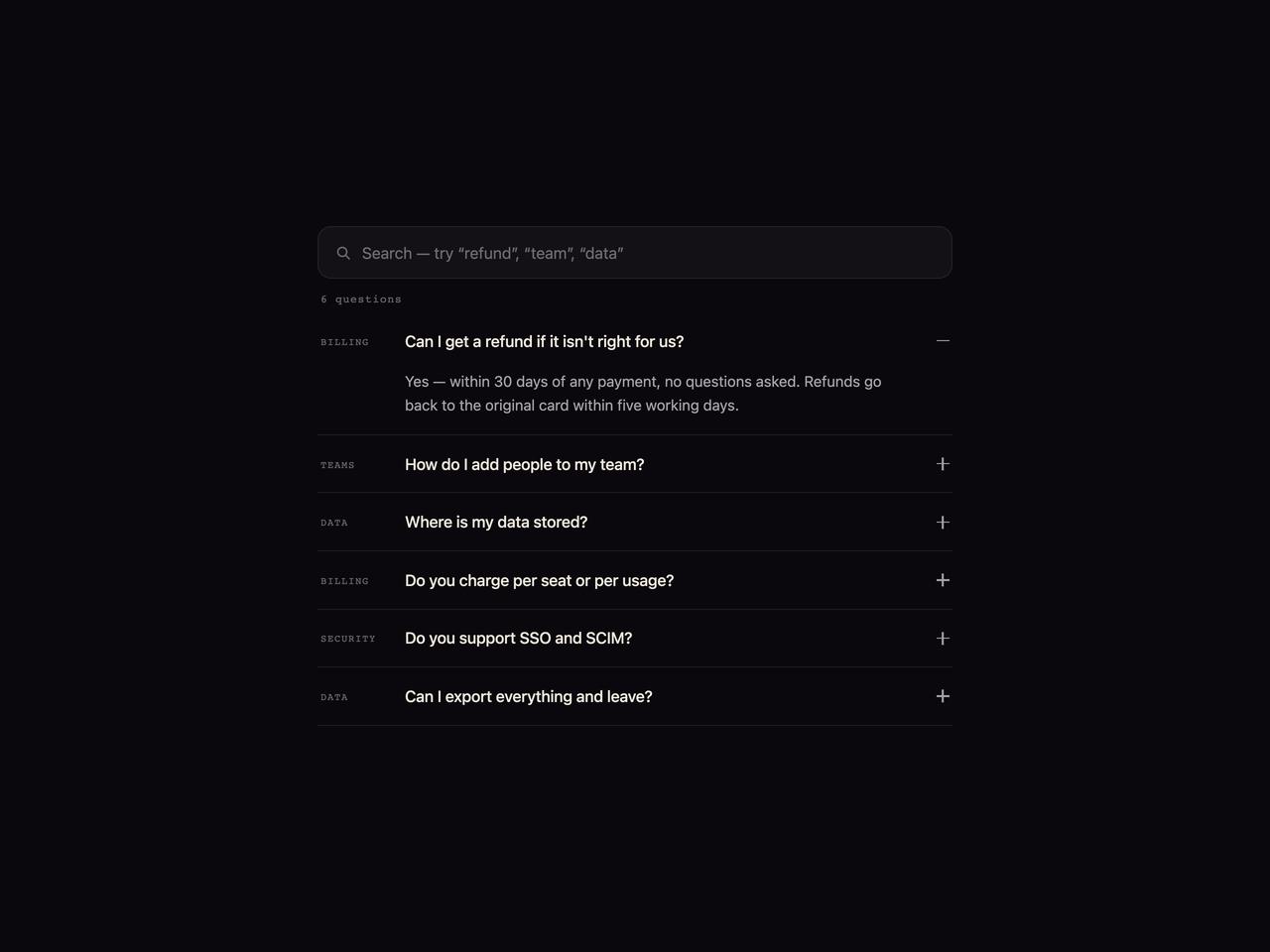 Default preview