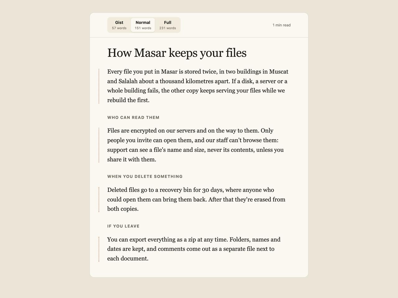 Light theme reader preview