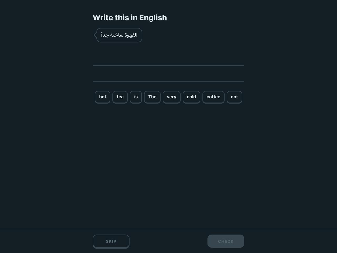Dark theme preview