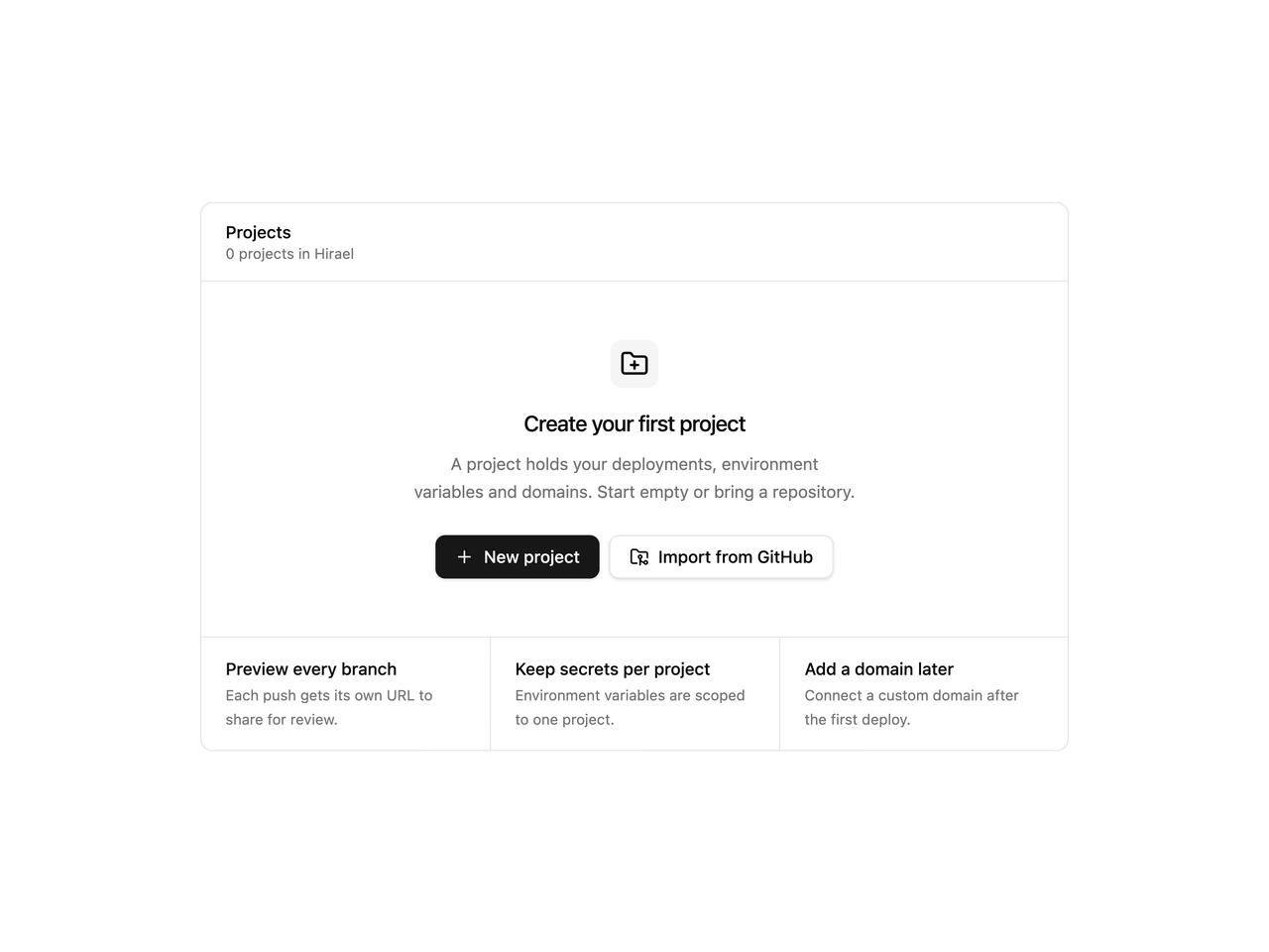Default preview
