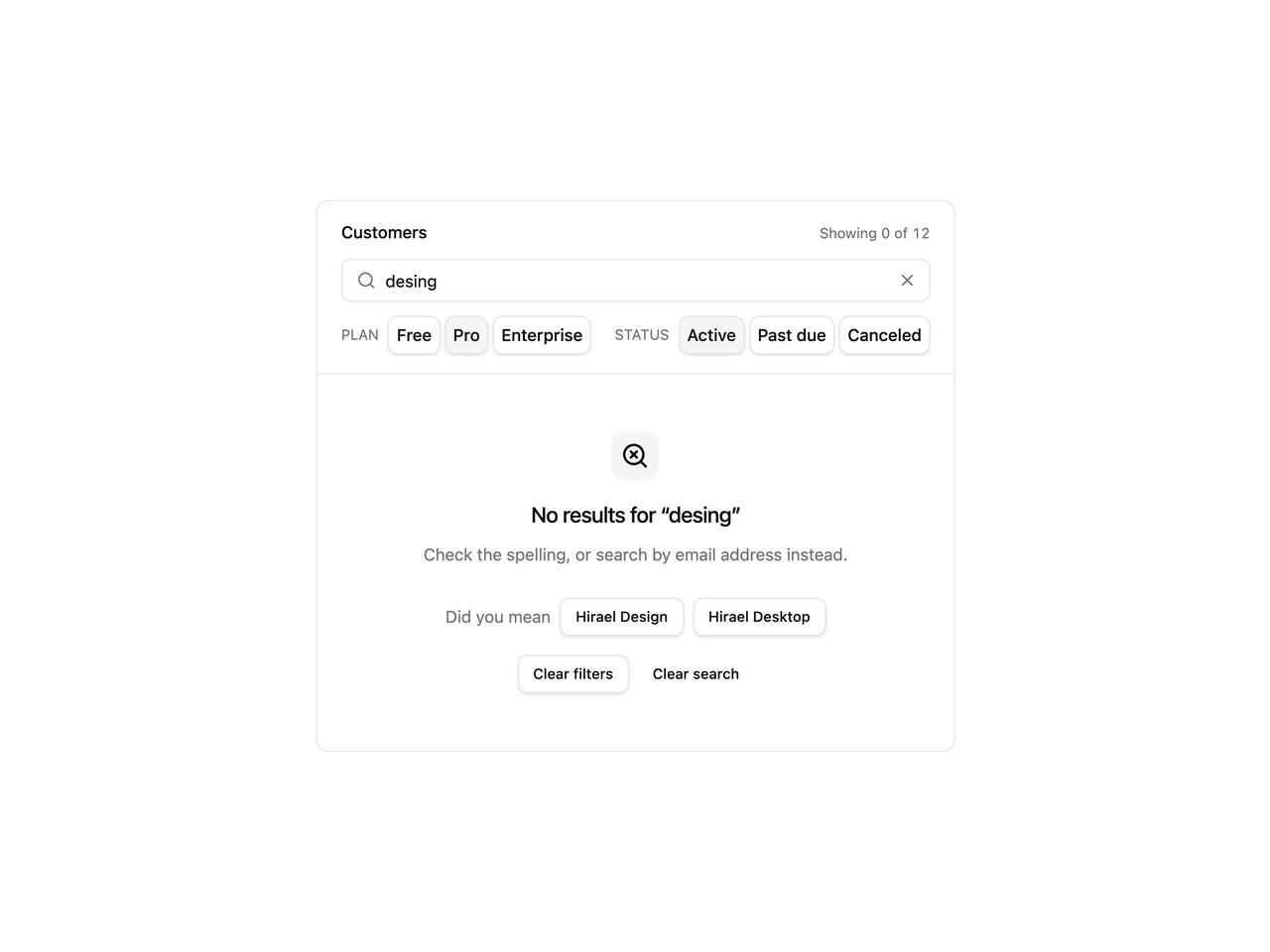 Default preview