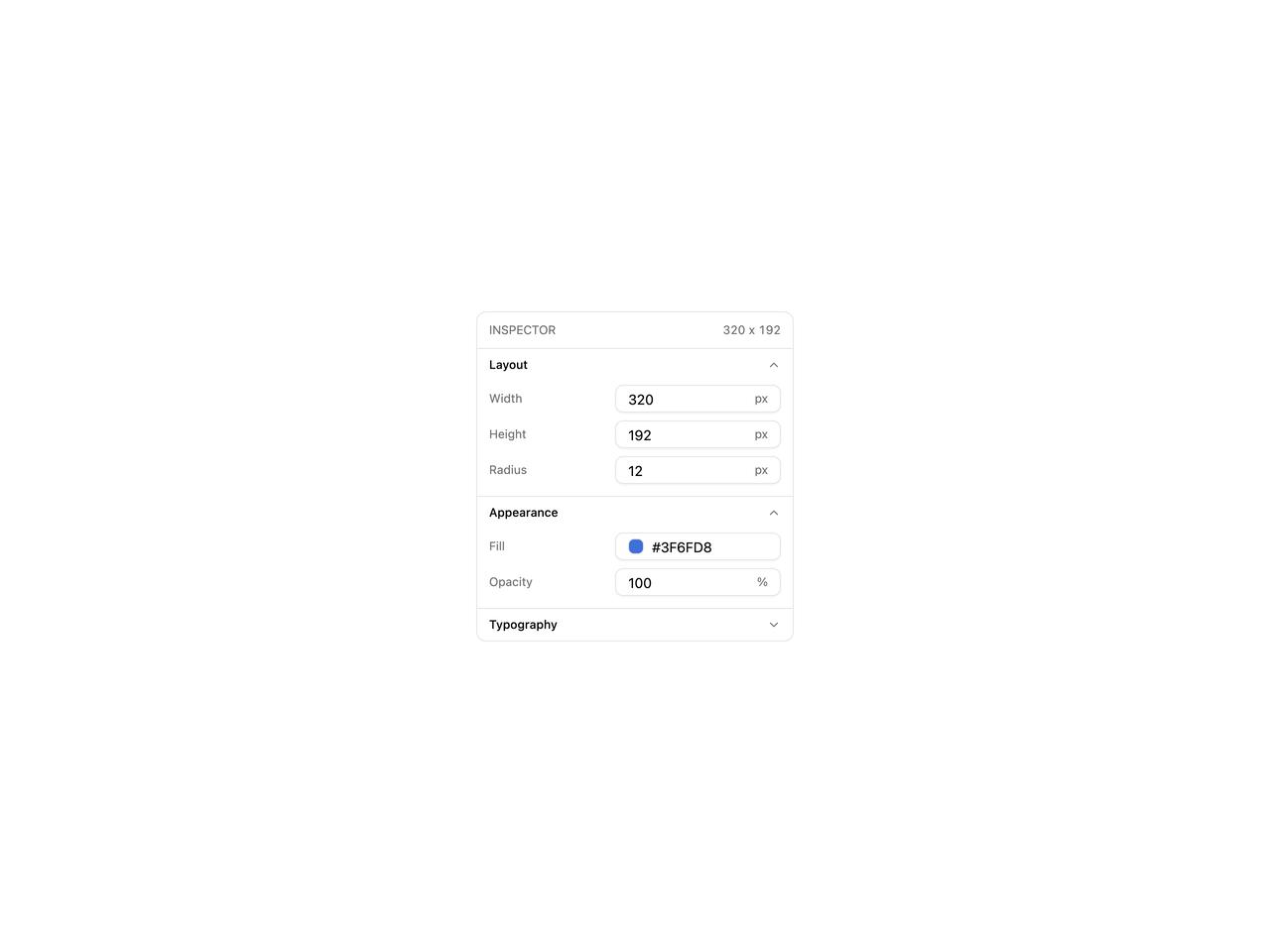 Default preview