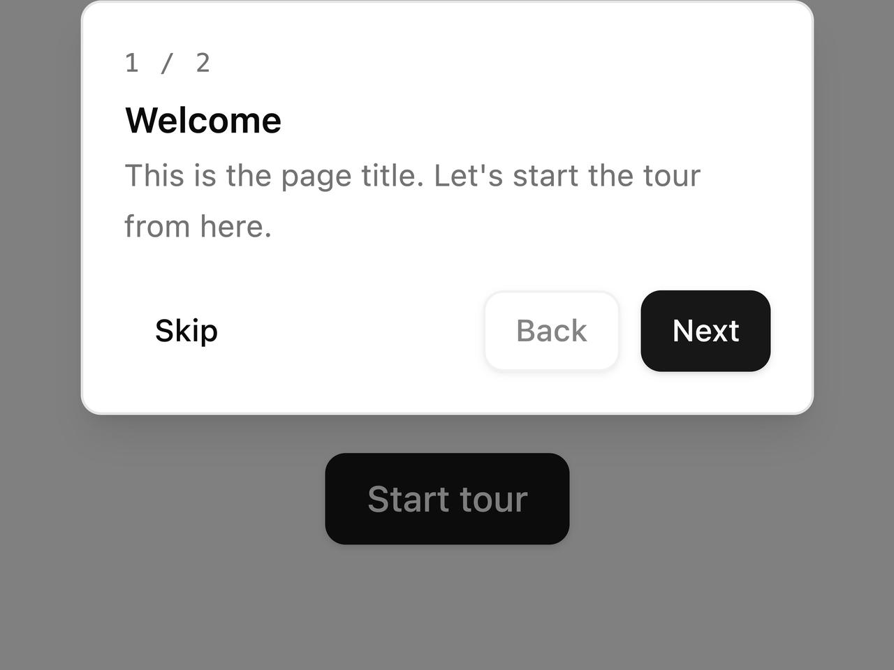 Default preview