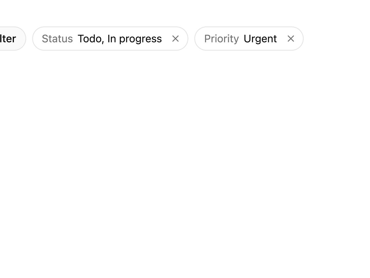 Dynamic Filter Menu preview