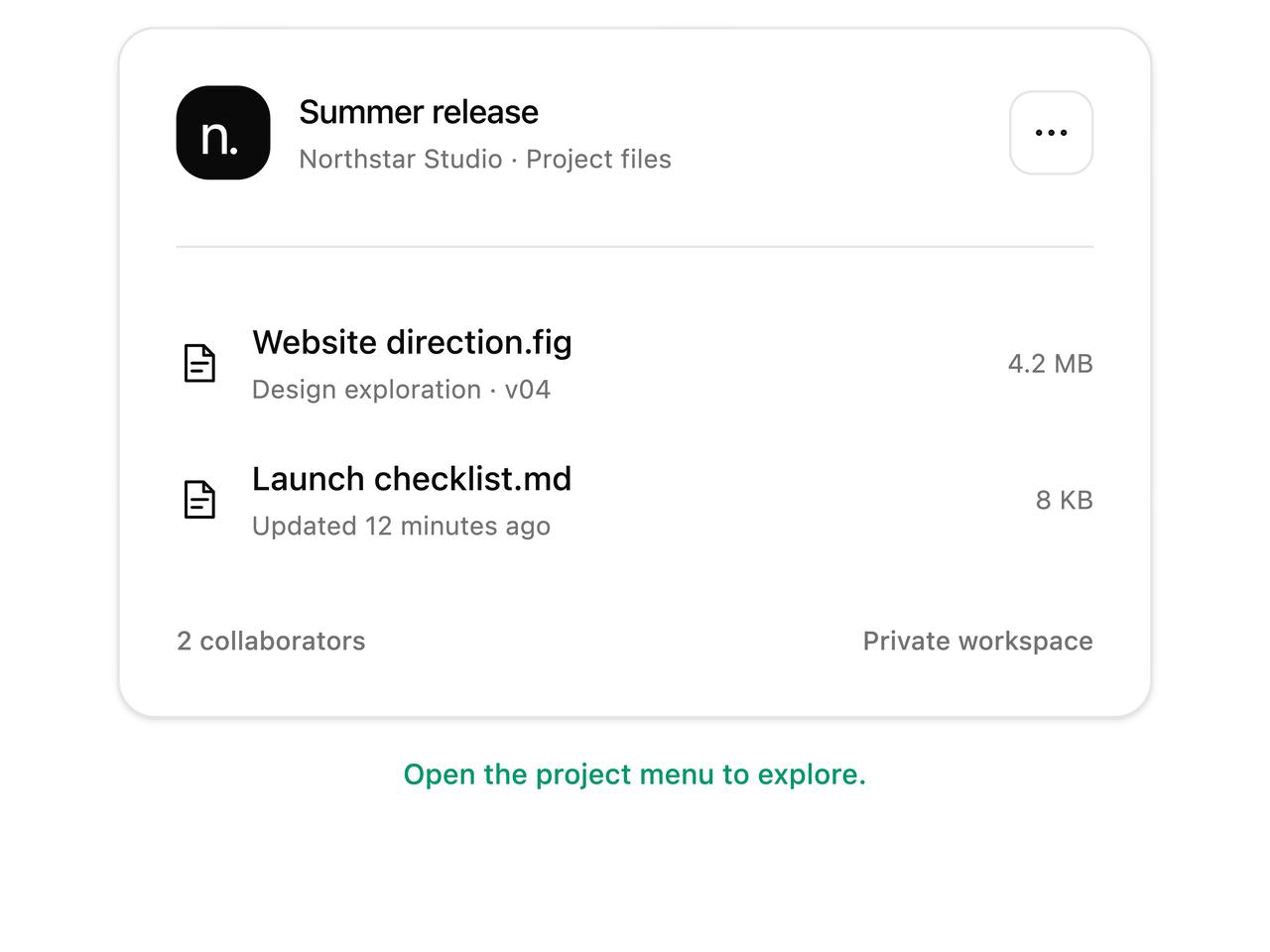 Default preview