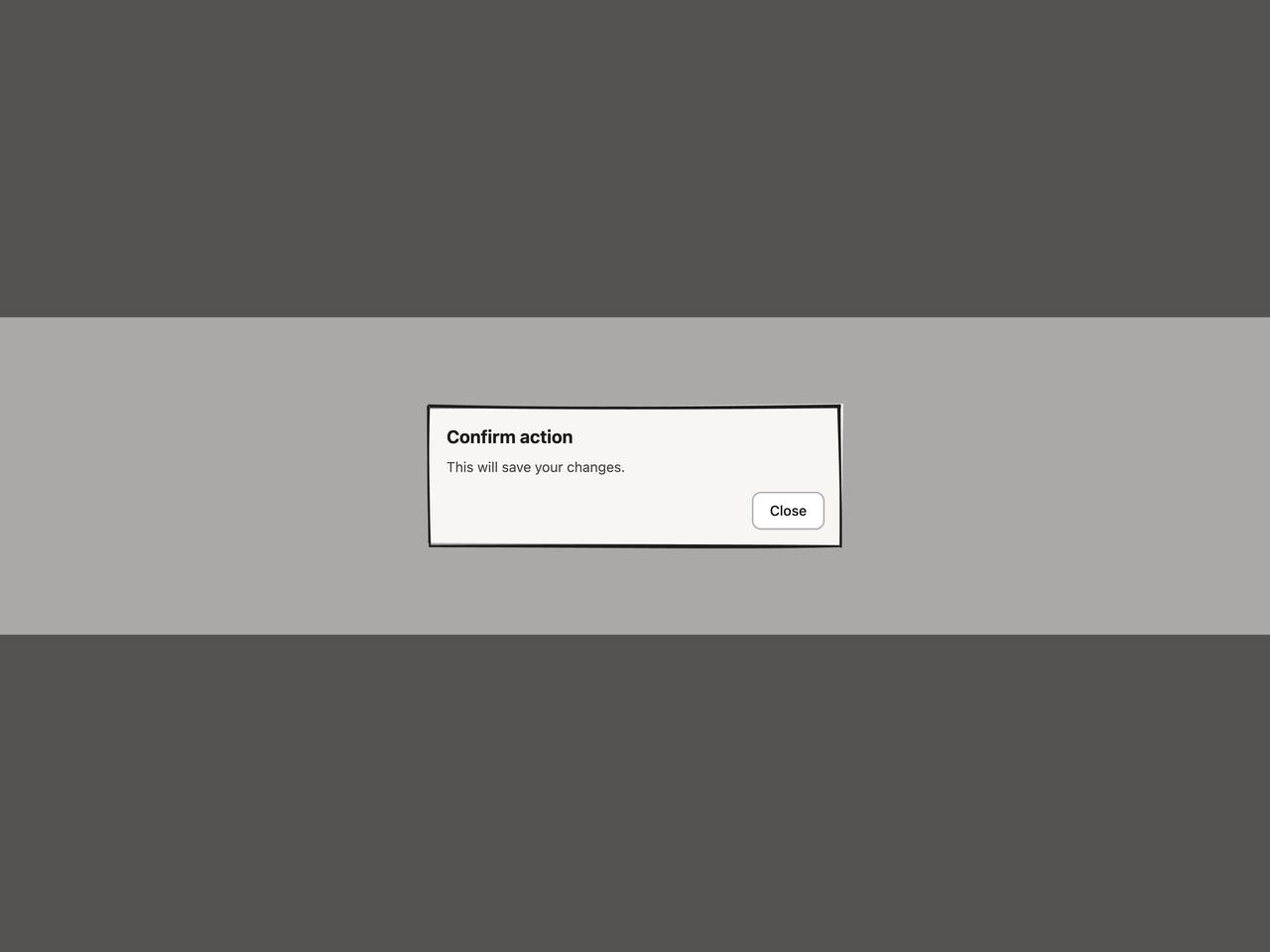 Default preview