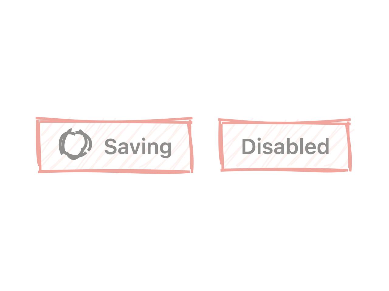 Loading button preview
