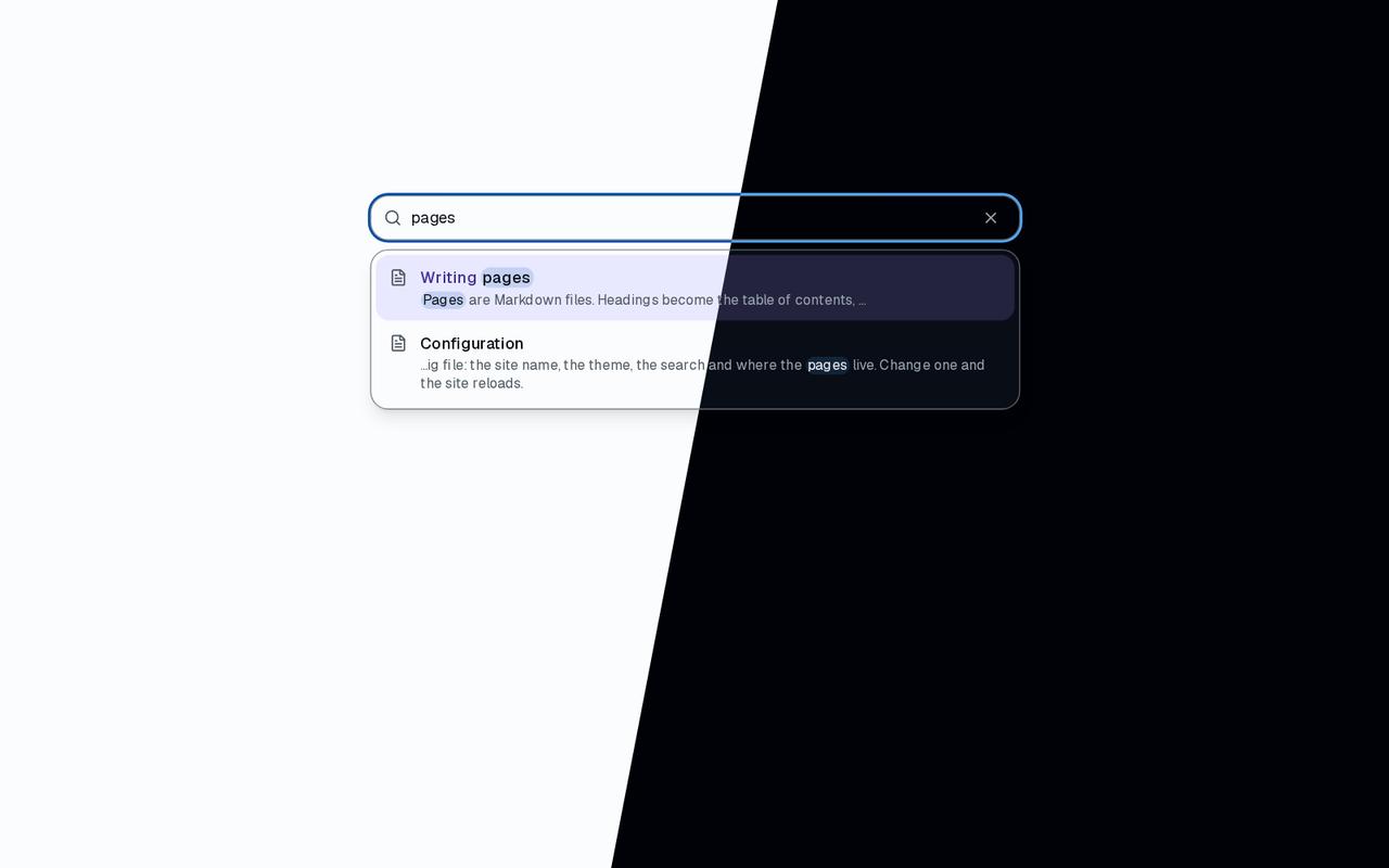 Default preview