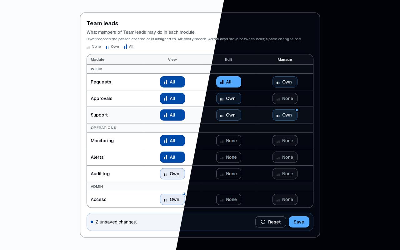 Default preview