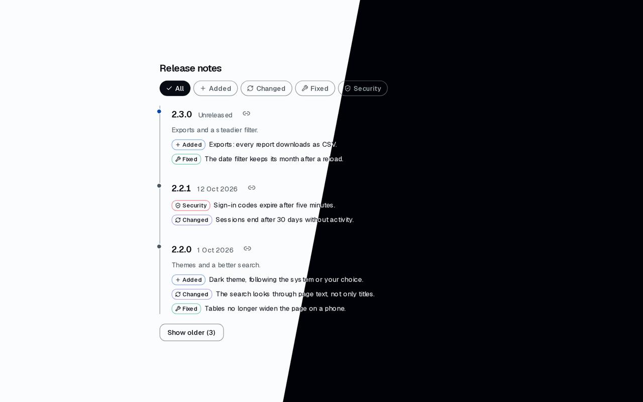 Default preview
